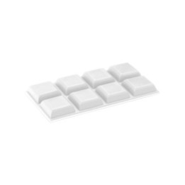 PARACOLPO ADESIVO INOFIX 16X16 MM 8 PZ BIANCO