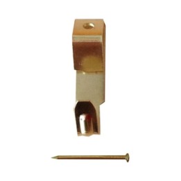 GANCIO P/QUADRO X N. 1 ACC OTTON C/SPILLO 10 PZ