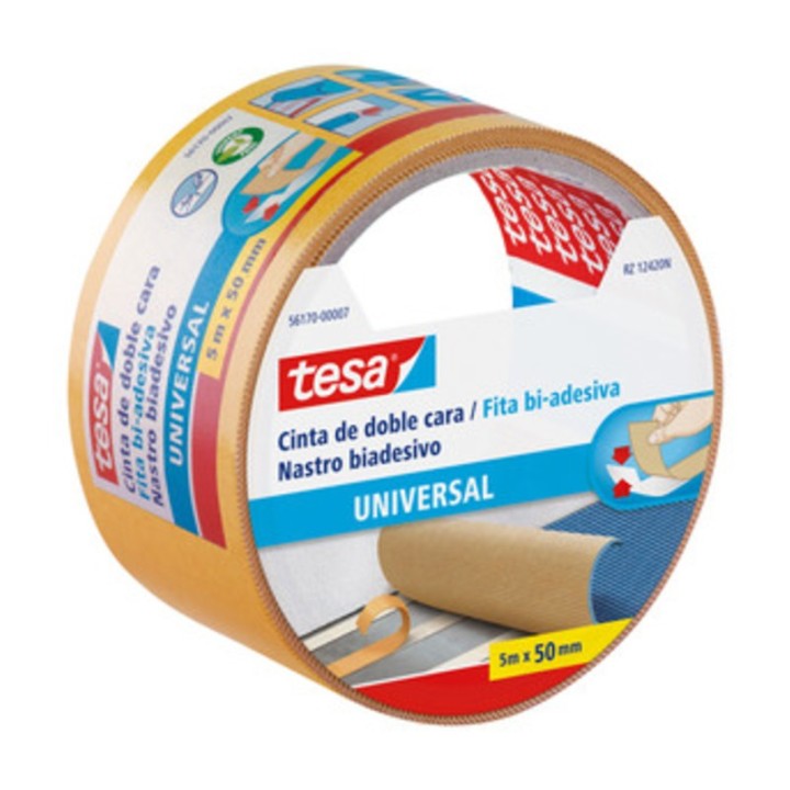NASTRO BIADESIVO TESA 50MMX 5M UNIVERSALE