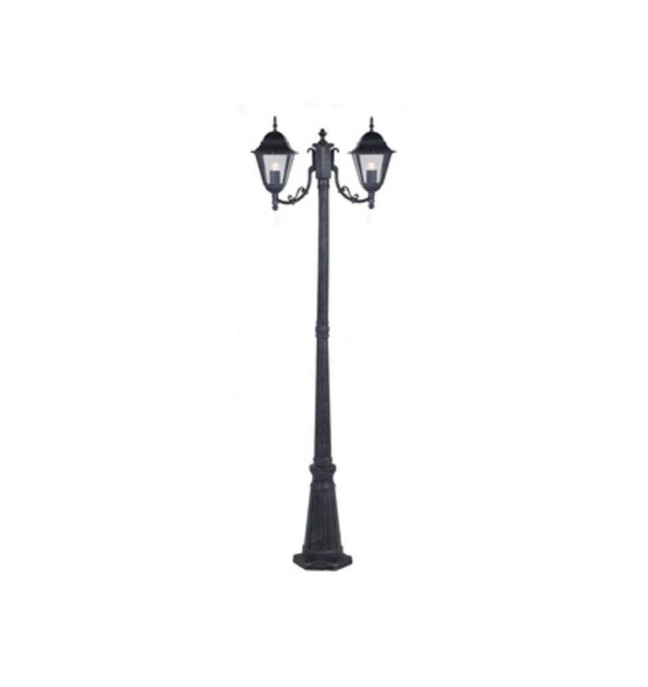 LAMPIONE NEW YORK H 200 CM 2 LUCI GRIGIO