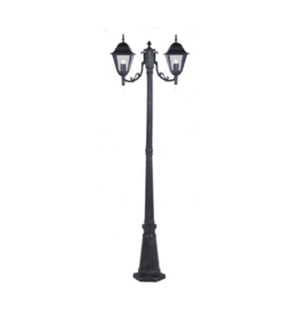 LAMPIONE NEW YORK H 200 CM 2 LUCI GRIGIO