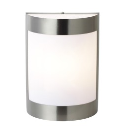 APPLIQUE 1130-1 IN ACCIAIO E ABS 9,5X16XH 26 CM