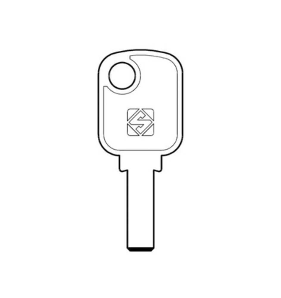 SILCA SCU1 CHIAVE PUNZONATA ZAMA