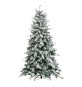 ALBERO DI NATALE INNEVATO 'ALASKA' h.180 cm - base 124 cm / 1366 rami