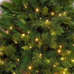 CATENA LINEARE MINILUCCIOLE A LED SERIE 'TL-C' 320 led multicol.-14,8 mt. (12,8+2)