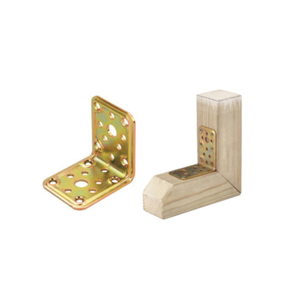 PIASTRA 771 ANGOLARE ACCIAIO TROPIC 50X 40X 40 MM