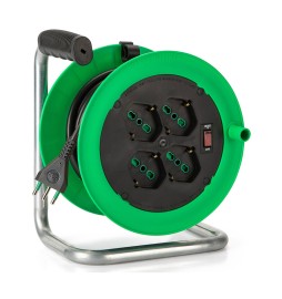 FME 146106 AVVOLGICAVO 4P 15M 3X1 SP 10A 4 PR BIP SC+LIM