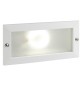 SEGNA PASSO LED INCASSO RETTANGOLARE APERTO 'ESCAPE' colore bianco - 10 watt