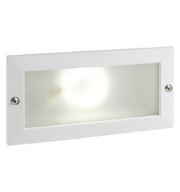 SEGNA PASSO LED INCASSO RETTANGOLARE APERTO 'ESCAPE' colore nero - 10 watt