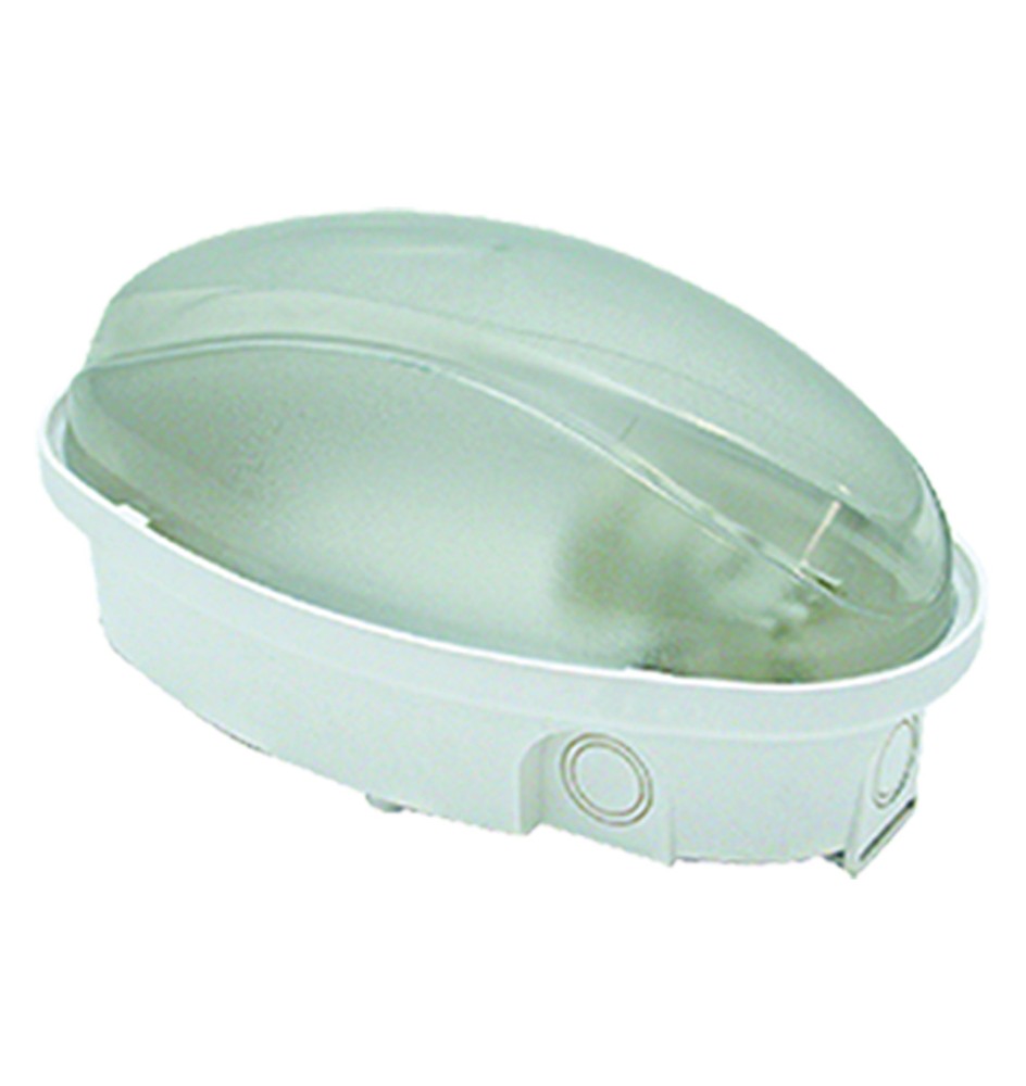 PLAFONIERA 'OVALE' colore bianco - 62720