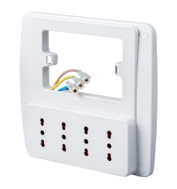 MULTIPRESA DA PARETE colore bianco