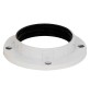 GHIERA PER PORTALAMPADA E14 - Ø 43 mm. colore bianco