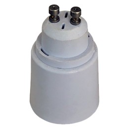 ADATTATORE PORTALAMPADA da spina GU10 a presa E27