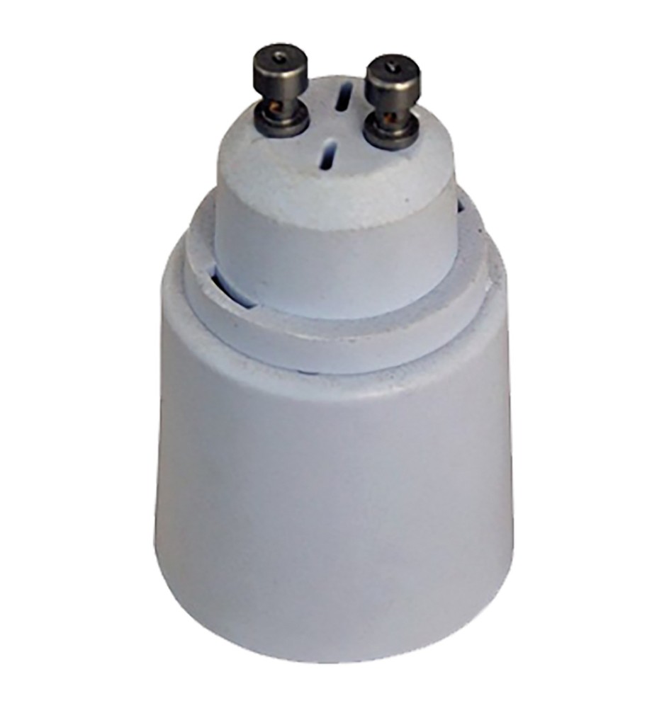 ADATTATORE PORTALAMPADA da spina GU10 a presa E27