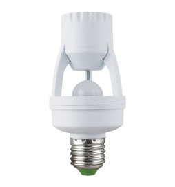 PORTALAMPADA CON SENSORE MOVIMENTO E27