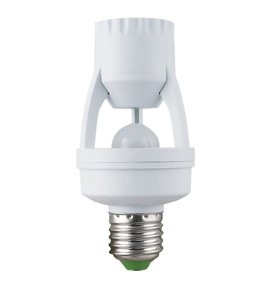 PORTALAMPADA CON SENSORE MOVIMENTO E27