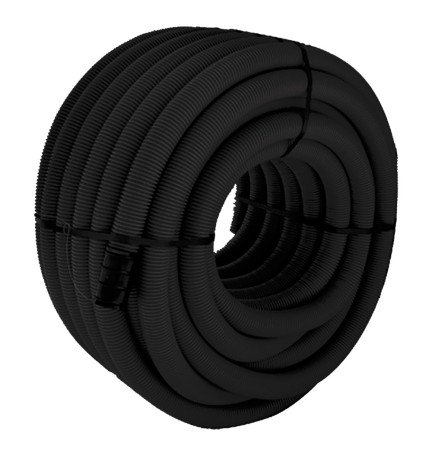 TUBO PER CAVIDOTTI ø 63 est. - rot. 50 mt. nero