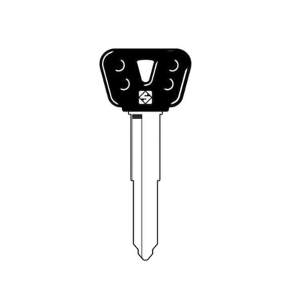SILCA YH35RBP CHIAVE AUTO TESTA PLASTICA ACCIAIO