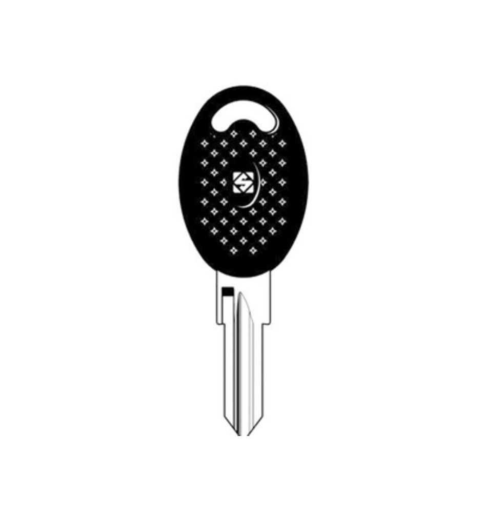 SILCA ZD23RBP CHIAVE AUTO TESTA PLASTICA ACCIAIO