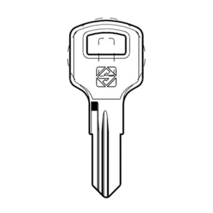 SILCA ZD26R CHIAVE AUTO OTTONE