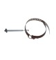 COLLARE P/TUBO STUFA D 8/14 CM NERO