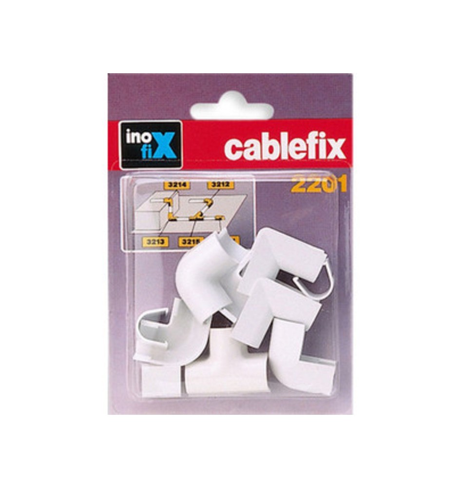 GIUNTO P/CANALINA INOFIX CF 10 PZ BIANCO