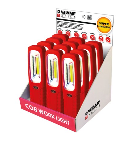 ESPOSITORE LAMPADA DA LAVORO A LED 3 watt
