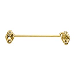 GANCIO FERMAFINESTRA OTTONE LUCIDO 160 MM