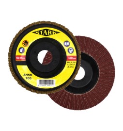 STARK DISCO ABRASIVO LAMELLARE D 115 MM GR 100