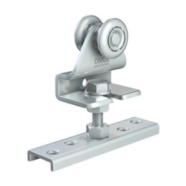 OMGE 22 CARRELLO A 2 RUOTE D 24 MM PORT 35 KG