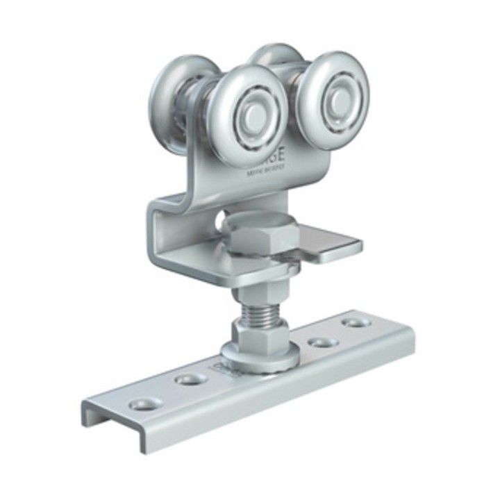 OMGE 23 CARRELLO A 4 RUOTE D 24 MM PORT 45 KG*
