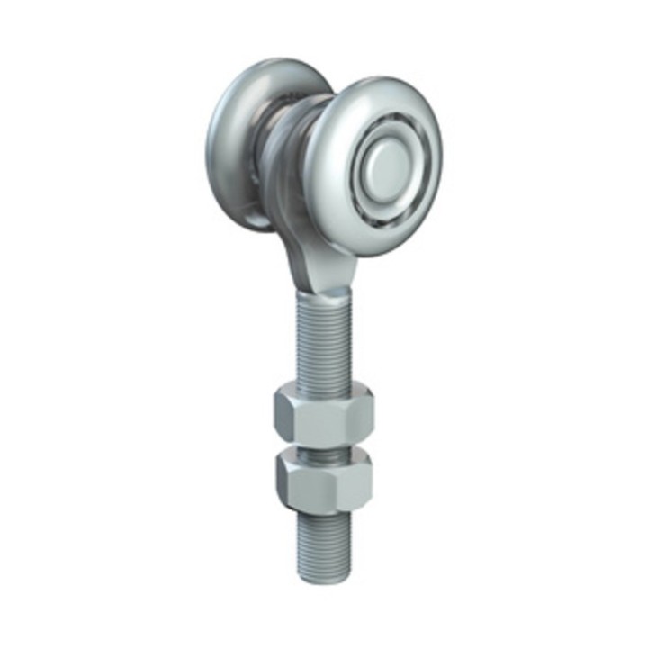 OMGE 52 CARRELLO A 2 RUOTE D 38 MM PORT 160 KG