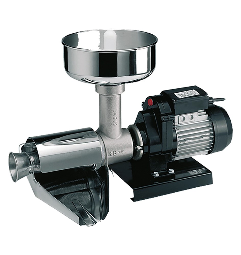 MOTORIDUTTORE CON SPREMIPOMODORO SERIE '9000' 9008N - N. 3 - Hp 0,3