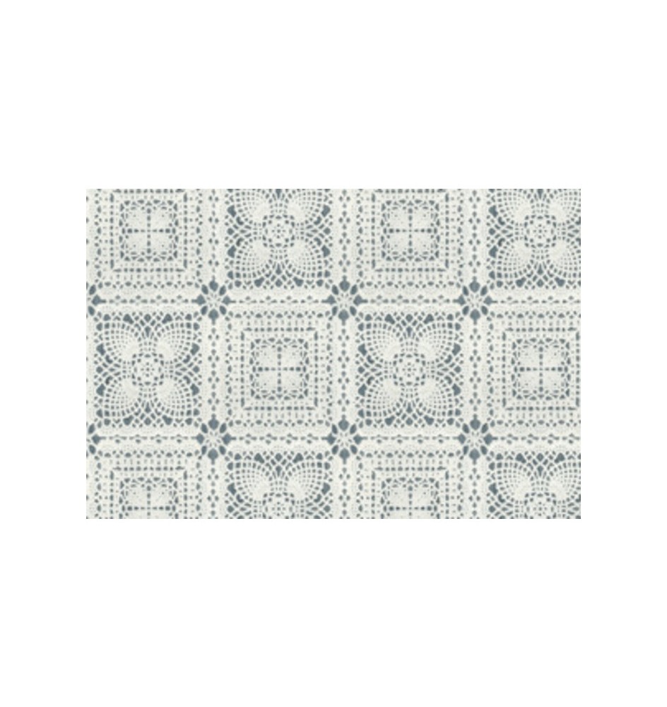 TOVAGLIATO MERLETTO DIS. 09 H 140 CM BIANCO