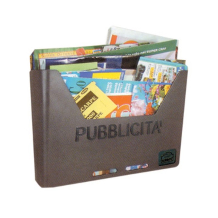 PORTA PUBBLICITA ALUBOX CAROSELLO GRIGIO GHISA