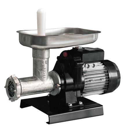 MOTORIDUTTORE CON TRITACARNE N. 22 '9500N' mod. classico - Hp 0,8 - inv.marcia