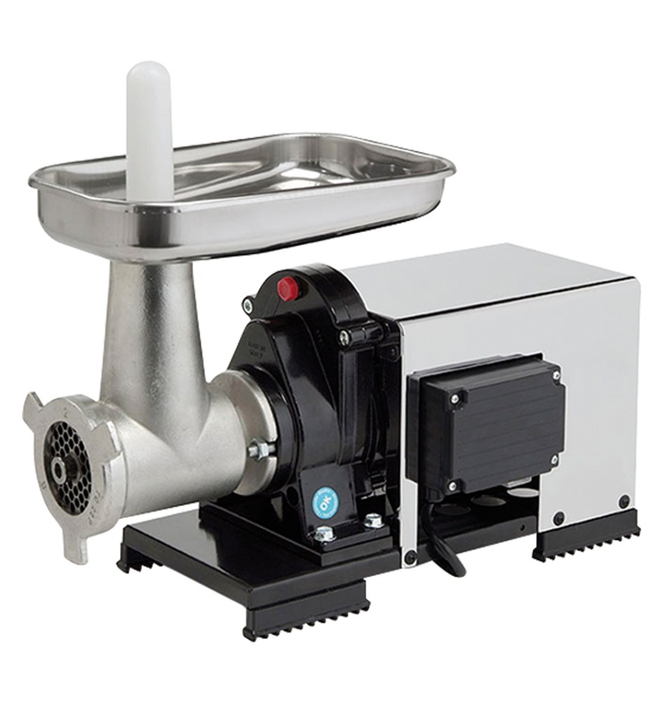 MOTORIDUTTORE CON TRITACARNE 'SEMIPROFESSIONALE' N. 22 - 600 W - corto