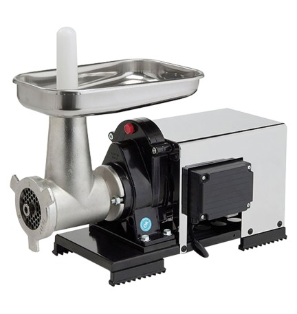 MOTORIDUTTORE CON TRITACARNE 'SEMIPROFESSIONALE' N. 22 - 600 W - corto