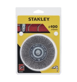 STANLEY STA36010 SPAZZOLA ACCIAIO CIRCOL D100