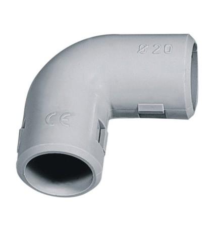 EC CURVA 90 ISPEZIONABILE REVERSIB D 25 MM DA 2 PZ