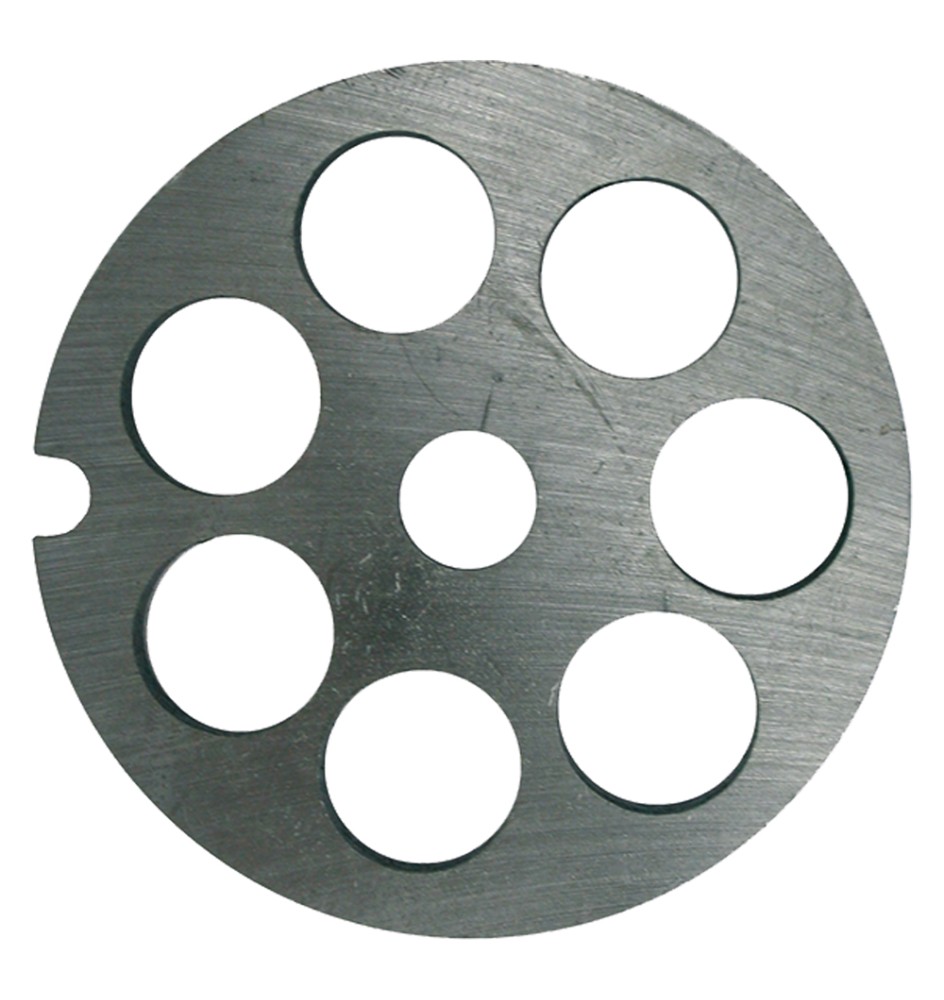 PIASTRA PER TRITACARNE Per n.5 - 6 fori da 12 mm.