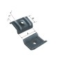 CAPPELLOTTO P/COIBENTATI GRIGIO 46X27X10 MM