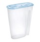 CONTENITORE PORTA CEREALI IN PLASTICA lt 3 cm 21,5 x 10,7 x h 25,7 acqua