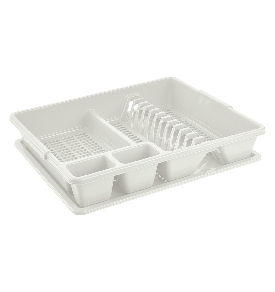 SCOLAPIATTI CON VASSOIO colore bianco