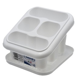 SCOLAPOSATE CON VASSOIO colore bianco