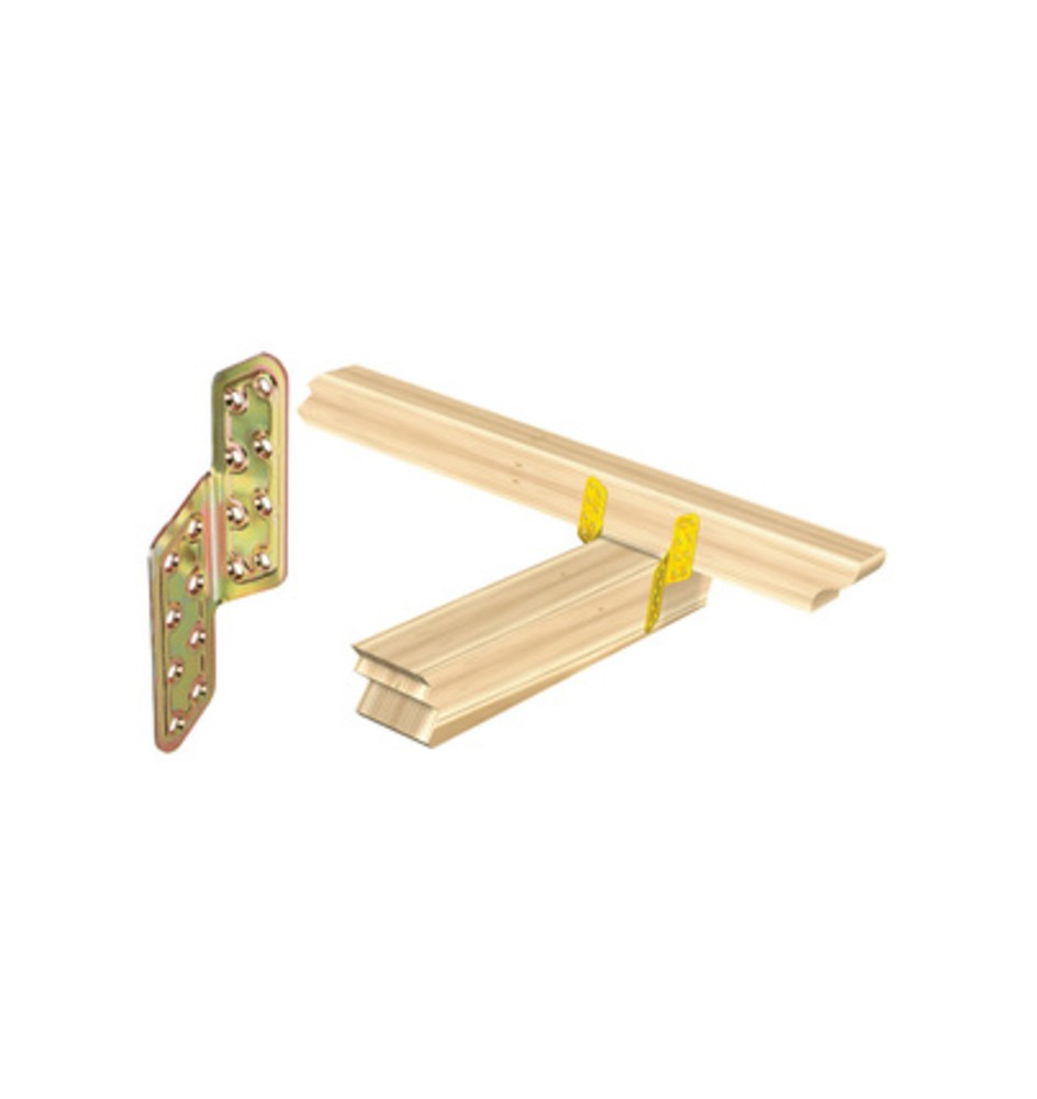 PIASTRA 781 ANGOLARE ACCIAIO TROPIC DX 170X37 MM