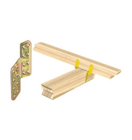 PIASTRA 781 ANGOLARE ACCIAIO TROPIC DX 170X37 MM