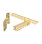 PIASTRA 781 ANGOLARE ACCIAIO TROPIC DX 170X37 MM