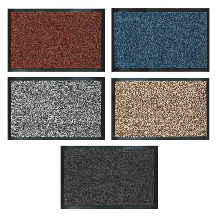 TAPPETO ASCIUGAPASSO 'NEVADA' cm. 90 x 150 - beige