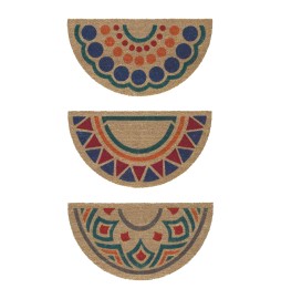 ZERBINO MEZZALUNA 'TROPICAL' cm. 40 x 70 fantasia